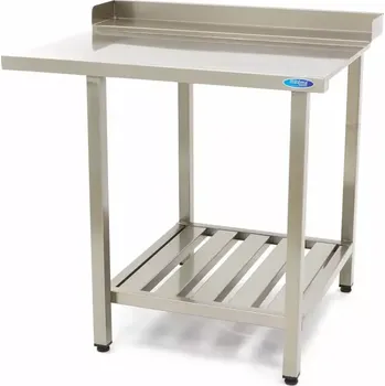Jídelní stůl Maxima Stůl na mytí nádobí se zadní deskou - 70 x 75 cm - pravý | 09201032