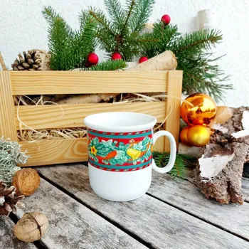 GASTON hrnek 245 ml, Vánoce, Thun 1794 (Porcelánový hrnek 2. jakost)