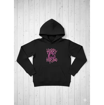 Chlapecká mikina Mikina Hobby Horsing Barva: Fialová, Velikost: 128/6 let