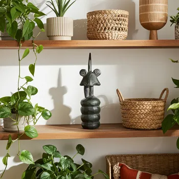 Had - soška Marťan / dřevo 20cm