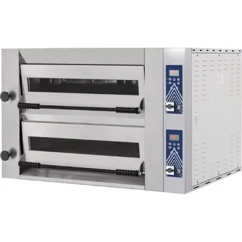 Příprava pizzy Pec na pizzu HENDI Sideup 44D, HENDI, 2 komory , 1090x1010x(H)720mm | 220320