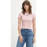 Tričko Hugo Blue Baby Tee_B 50510749 růžová 03A, vel. XL