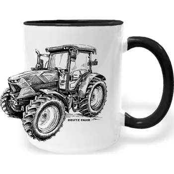Hrnek - Deutz-Fahr 6135C Barva: Černá