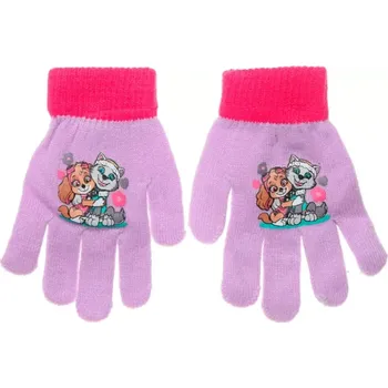 Rukavice Rukavice Paw Patrol Skye fialové