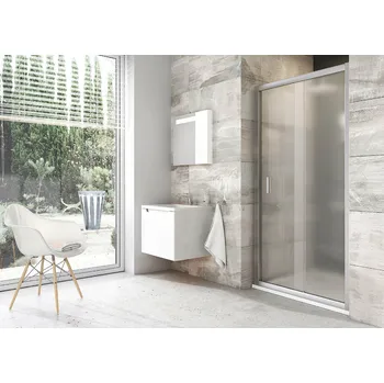 Sprchové dveře RAVAK Sprchové dveře Ravak Blix BLDP2 120 dvoudílné, satin/grape, 0PVG0U00ZG 0PVG0U00ZG