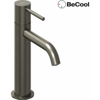 Vodovodní baterie RAVAK Baterie Ravak Espirit ES 012.00 umyvadlová, stojánková 190 mm s funkcí BeCool, bez výpusti, grafit, X070397 X070397