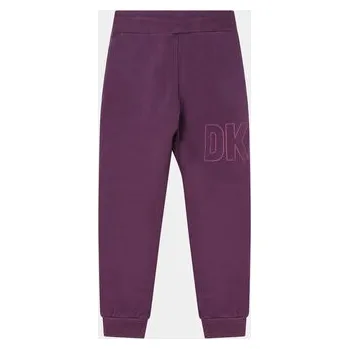 Dámská móda DKNY Teplákové kalhoty D54000 D Fialová Regular Fit 14Y
