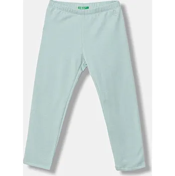 Dětské legíny United Colors of Benetton tyrkysová barva, 3K1CGF019 3K1CGF019.P.Seasonal 06X, vel. 104