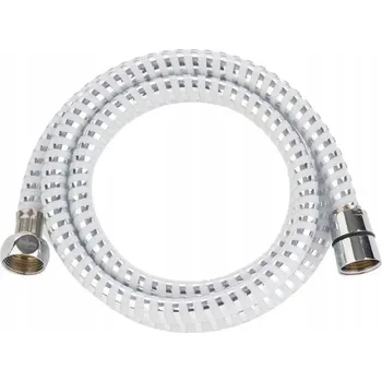 Sprchová hadice Sprchová hadice délka 150 cm bílá Lees PVC plast