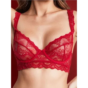 Podprsenka Sinsay - Podprsenka s kosticemi a měkkými košíčky - červená - 891EO-33X - 891EO-33X-70D