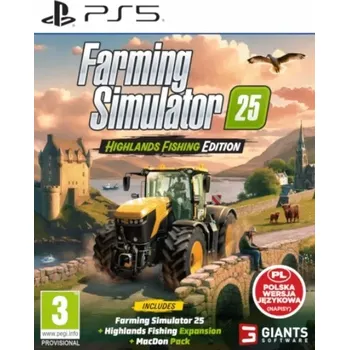 Hra Hra PlayStation 5 Farming Simulator 25 Highlands Fishing Edition