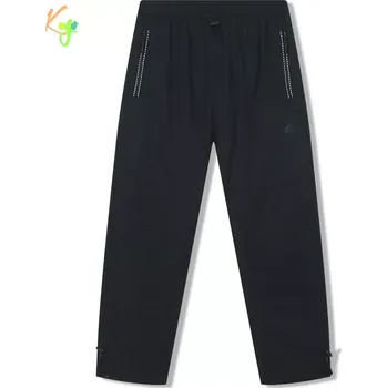 Dětské zateplené kalhoty KUGO DK8506 černé vel.152