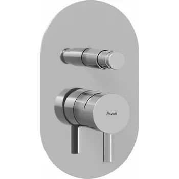 Vodovodní baterie RAVAK Baterie Ravak Espirit ES 061.00 podomítková 2-cestná, s tělesem, chrom, X070204 X070204