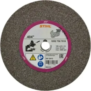 Příslušenství k brusce Ostřící kotouč pro brusku USG STIHL Ostřící kotouč .404" 140x4,5x12 mm (52027507010) (Tvarový kotouč Stihl pro brusku USG)