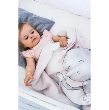 Dětská deka Kojenecká deka Effiki Koc.oci.Baletnica.PS613 růžová 30X, vel. ONE SIZE