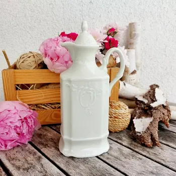 BERNADOTTE IVORY dóza olej-ocet 500 ml, slonová kost, Thun 1794 (Porcelánová dóza 2. jakost)