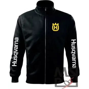 Pánská mikina Pánská mikina s motivem Husqvarna 12 3XL černá