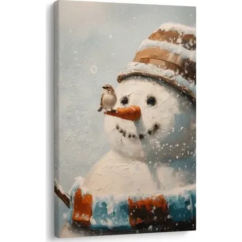 Obraz Dovido Obraz vánoční pohádka se sněhulákem