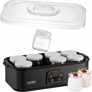 Jogurtovač Výrobník jogurtu 1,4 l, 8 skleniček, domácí jogurt bez laktózy, rostlinné mléko, keto