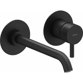 Vodovodní baterie RAVAK Baterie Ravak Espirit ES 019.00 RB B umyvadlová podomítková, bez tělesa, černá mat, X070278 X070278
