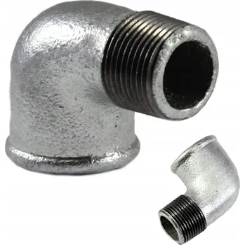 Fitinka POZINKOVANÉ KOLENO V/Z 1/2" Koleno Wuzetka