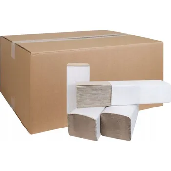 Papírový ručník Papírové ručníky Vella, skládané, 4000 ks