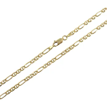 Řetízek Řetízek Figaro plný, 58 cm, 8,71 g, Au 585