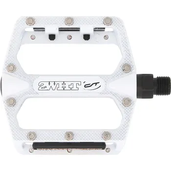 Pedál na kolo pedály CONTEC Pedals 2white FR/DH Alu white