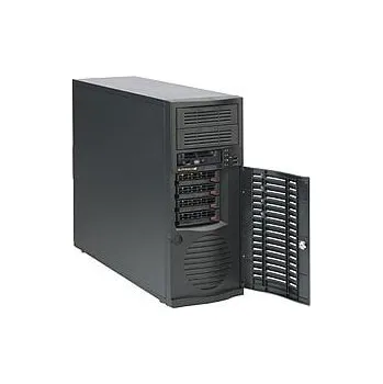 Racková skříň Supermicro SuperChassis 733TQ-668B Midi Tower Černá 668 W