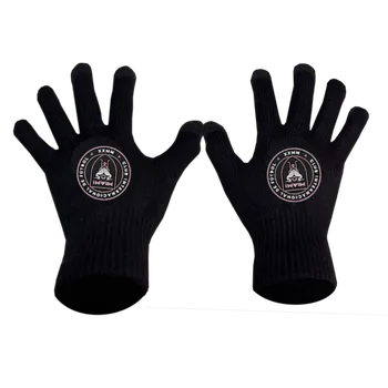 Čepice Numberoplus Premium dětské pletené rukavice - Inter Miami CF Barva: Černá