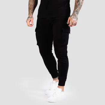 GymBeam Tepláky TRN Black XL