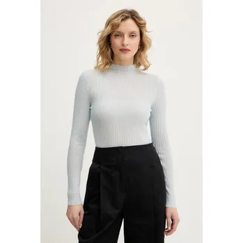 Pánský svetr Svetr s příměsí vlny BOSS Orange C_Fenni 50549391 modrá 05X, vel. XS