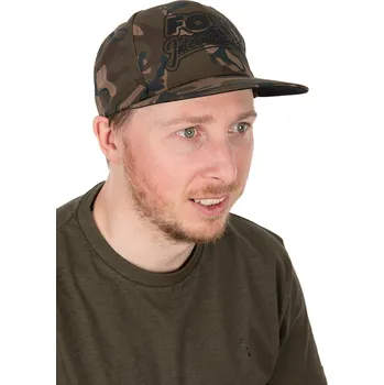 Kšiltovka Fox Camo Flat Peak Snapback Cap