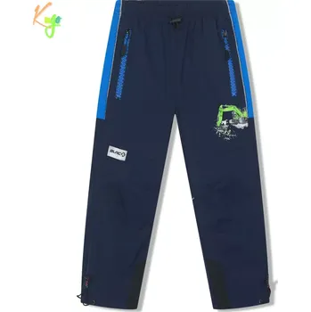 Chlapecké oblečení Dětské zateplené kalhoty KUGO DK8501K modré vel.110