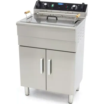 fritéza Maxima Fritéza 30 l s vypouštěcím kohoutkem a skříňkou | 09365232