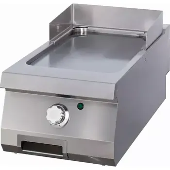 Kuchyňský gril Maxima Grilovací deska Premium Smooth Chrome - elektrická - pro jednu jednotku - hloubka 90 cm | 09398581