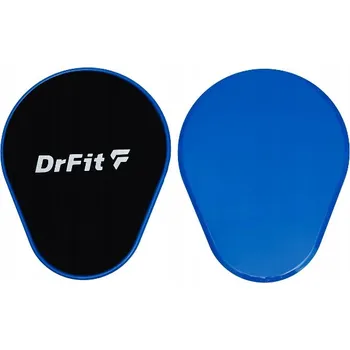 podložka na cvičení DrFit Oboustranné kluzné disky podložky slidery na cvičení modré