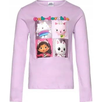 Dívčí tričko ARIAshop Tričko Gabby's Dollhouse 128 fialová 128