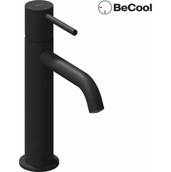 Vodovodní baterie RAVAK Baterie Ravak Espirit ES 012.00 umyvadlová, stojánková 190 mm s funkcí BeCool, bez výpusti, černá mat, X070396 X070396