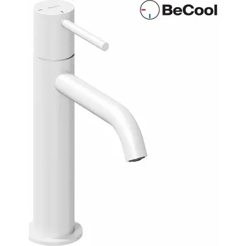 Vodovodní baterie RAVAK Baterie Ravak Espirit ES 012.00 umyvadlová, stojánková 190 mm s funkcí BeCool, bez výpusti, bílá mat, X070395 X070395