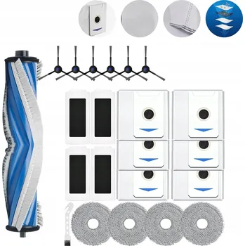 Sada příslušenství pro Ecovacs Deebot T30 Omni: kartáče, sáčky, filtry, mopy, 22 ks