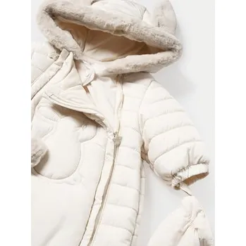 Kojenecká kombinéza Mayoral Zimní kombinéza 2620 Béžová Regular Fit 4_6M