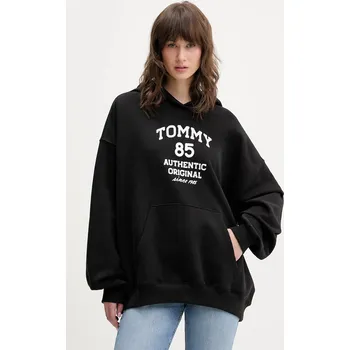 Dámská mikina Bavlněná mikina Tommy Jeans DW0DW22603 černá 99X, vel. M