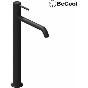 Vodovodní baterie RAVAK Baterie Ravak Espirit ES 015.00 umyvadlová, stojánková 340 mm s funkcí BeCool, bez výpusti, černá mat, X070406 X070406