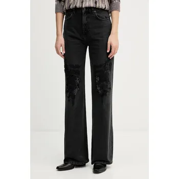 Dámské džíny Džíny Sisley 4YDCLE04X černá 99X, vel. 26