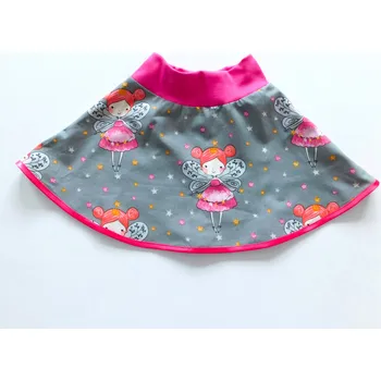 Dívčí sukně Sukně MOTÝLÍ VÍLA NA ŠEDÉ Velikost: 98