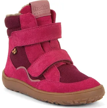 Dámská zimní obuv Dětské zimní barefoot boty FRODDO TEX WINTER Fuchsia Velikosti obuvi: 27
