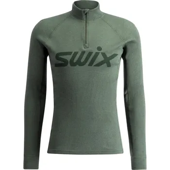 Pánské tričko Pánské funkční triko Swix RaceX Merino Half Zip M velikost - textil M