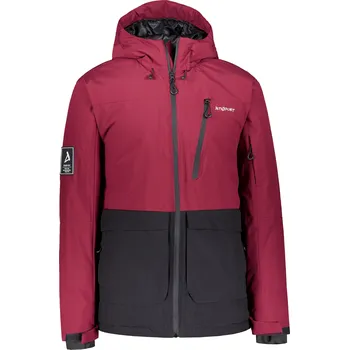 Pánská zimní bunda ALTISPORT GAL VÍNOVÁ L