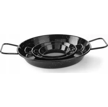 Pánev Smaltovaná pánev na paellu, průměr 10 cm - Hendi